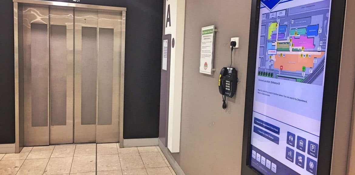 Digital-Wayfinding - Liverpool Hospital - Main Entrance 1