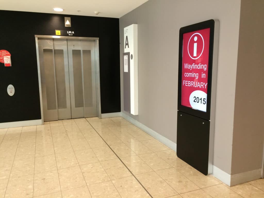 Digital Wayfinding Solutions - Liverpool Hospital Entrance
