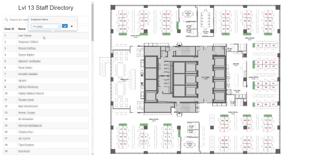 Digital Wayfinding Solutions - Staff Directory Edit