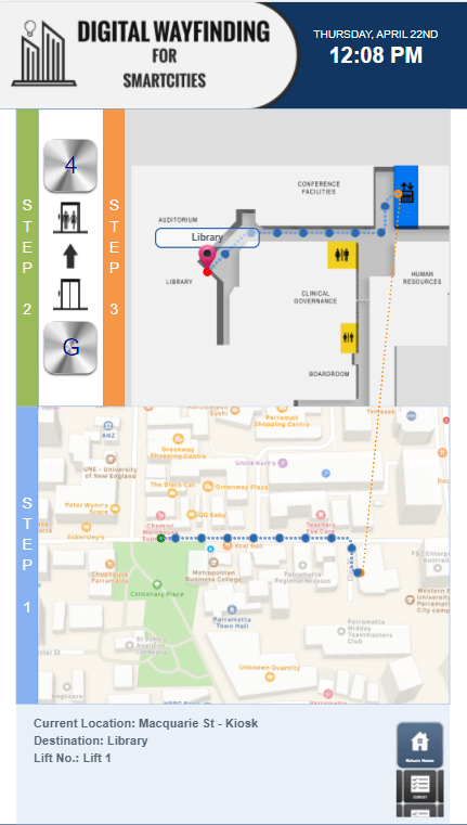 Digital Wayfinding Solutions - Smart Cities digital wayfinding places of interest library